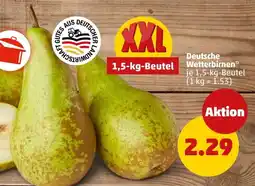 PENNY Deutsche Wetterbirnen Angebot