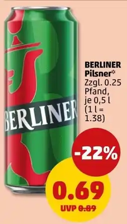 PENNY BERLINER Pilsner* Angebot