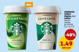 PENNY STARBUCKS Chilled Matcha oder Coffee Angebot
