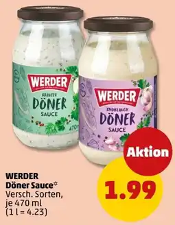 PENNY WERDER Döner Sauce Angebot