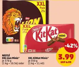 PENNY Nestlé XXL KitKat Minis Angebot