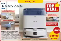 PENNY ECOVACS DEEBOT Mini-Saug-und-Wischroboter Angebot