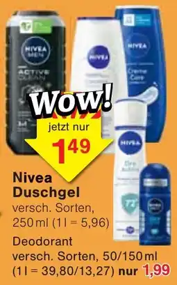 Wiglo Wunderland Nivea Duschgel Angebot