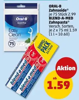 PENNY blend-a-med Zahnpasta Angebot