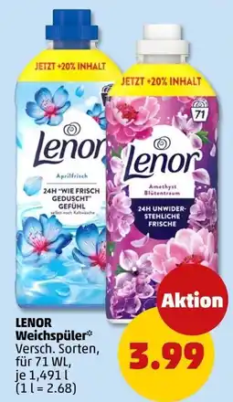 PENNY LENOR Weichspüler Angebot