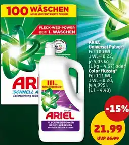 PENNY ARIEL Color Fleck-Weg-Power Angebot