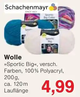 Wiglo Wunderland Sportic Big Wolle Angebot