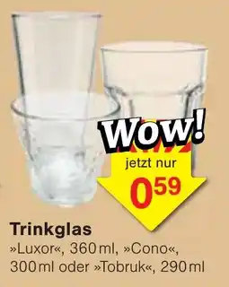 Wiglo Wunderland Trinkglas Angebot