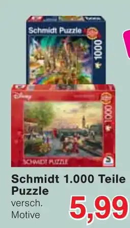 Wiglo Wunderland Schmidt Puzzle Angebot