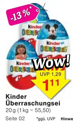 Wiglo Wunderland Kinder Überraschungsei Angebot