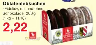 Wiglo Wunderland Oblatenlebkuchen »Fidelis« Angebot