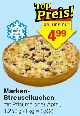 Wiglo Wunderland Marken-Streuselkuchen Angebot