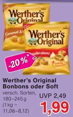 Wiglo Wunderland Werther's Original Bonbons Angebot