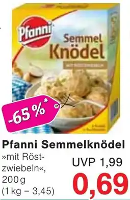Wiglo Wunderland Pfanni Semmelknödel Angebot