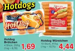 Wiglo Wunderland Hotdog Brötchen Angebot