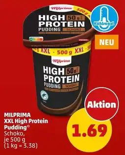 PENNY Milprima XXL High Protein Pudding Schoko Angebot