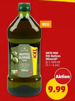 PENNY ORTO MIO Natives Olivenöl Extra Angebot
