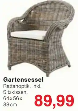 Wiglo Wunderland Gartensessel Rattanoptik Angebot