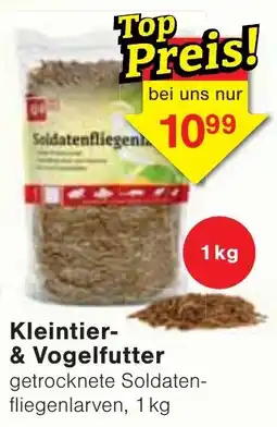 Wiglo Wunderland Kleintier- & Vogelfutter getrocknete Soldatenfliegenlarven Angebot