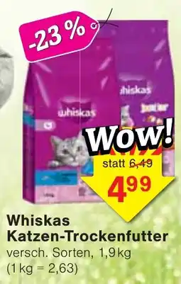 Wiglo Wunderland Whiskas Katzen-Trockenfutter Angebot