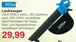 Wiglo Wunderland Güde Laubsauger Angebot