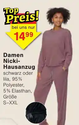 Wiglo Wunderland Damen Nicki-Hausanzug Angebot