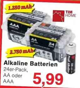Wiglo Wunderland Alkaline Batterien Angebot