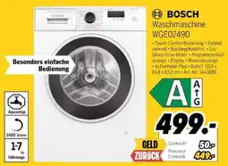 MEDIMAX BOSCH Waschmaschine WGE02490 Angebot