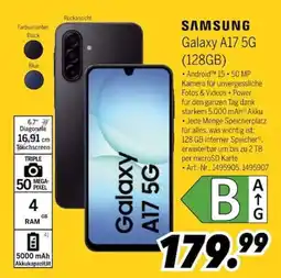 MEDIMAX SAMSUNG Galaxy A17 5G Angebot