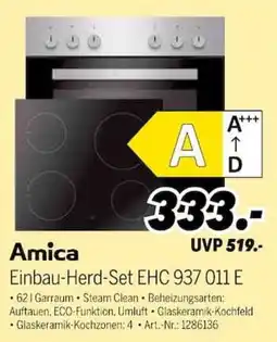 MEDIMAX Amica Einbau-Herd-Set EHC 937 011 E Angebot