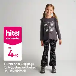 PEPCO T-Shirt oder Leggings für Mädchen mit hohem Baumwollanteil Angebot