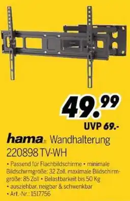 MEDIMAX hama Wandhalterung Angebot