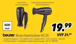 MEDIMAX beurer Reise-Haartrockner HC 25 Angebot