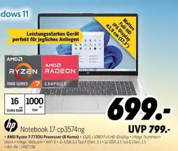 MEDIMAX hp Notebook 17-cp3574ng Angebot