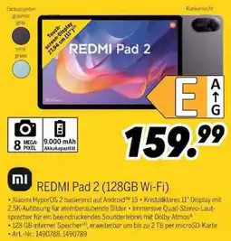 MEDIMAX REDMI Pad 2 (128GB Wi-Fi) Angebot