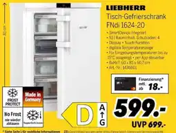 MEDIMAX LIEBHERR Tisch-Gefrierschrank FNdi 1624-20 Angebot