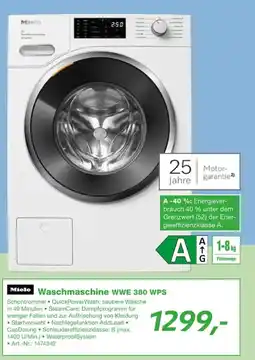 EP Miele Waschmaschine WWE 380 WPS Angebot