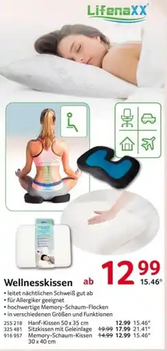 Selgros Wellnesskissen LifenaXX Angebot