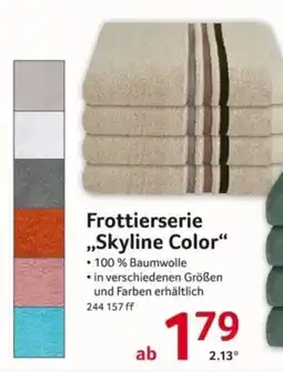 Selgros Frottierserie „Skyline Color“ Angebot