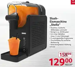 Selgros Slush-Eismaschine "Stella" Angebot