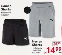Selgros Puma Herren Shorts Angebot