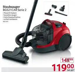 Selgros Staubsauger BGS21CAR Serie 2 Angebot