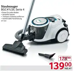 Selgros Staubsauger BGC41LSIL Serie 4 Angebot