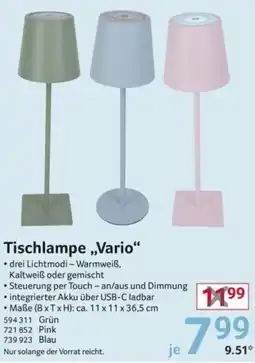 Selgros Tischlampe „Vario“ Angebot