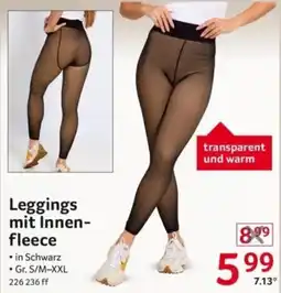 Selgros Leggings mit Innen-fleece Angebot