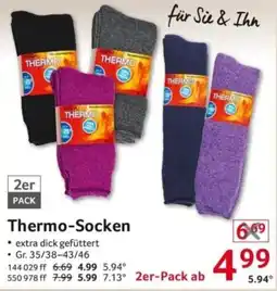 Selgros Thermo-Socken Angebot