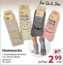 Selgros SOXON Homesocks Angebot