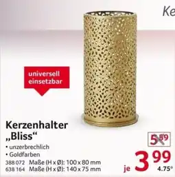 Selgros Kerzenhalter „Bliss“ Angebot