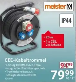 Selgros meister CEE-Kabeltrommel Angebot