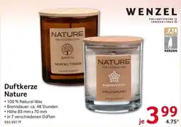Selgros Duftkerze Nature Angebot